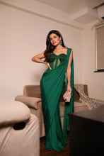 Load image into Gallery viewer, Anassa Green - Label Prerna Mehra