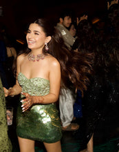 Load image into Gallery viewer, Fish Scale Skirt - Label Prerna Mehra