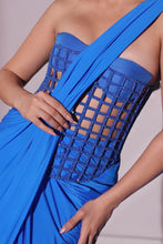 Load image into Gallery viewer, Calista Blue - Label Prerna Mehra