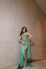 Load image into Gallery viewer, Zenia Green - Label Prerna Mehra