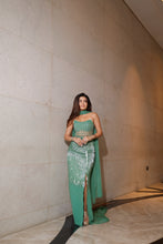Load image into Gallery viewer, Zenia Green - Label Prerna Mehra
