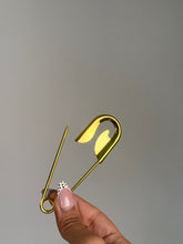 Load image into Gallery viewer, Oversized Safety Pin Brooch - Plunge by Prerna Mehra
