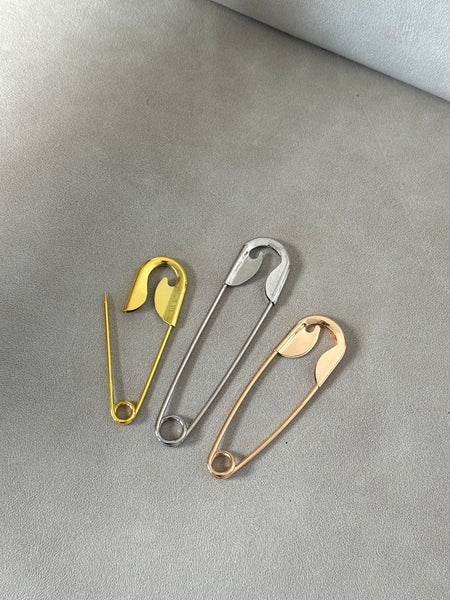Oversized Safety Pin Brooch - Plunge by Prerna Mehra