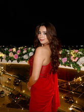 Load image into Gallery viewer, Anassa Red - Label Prerna Mehra
