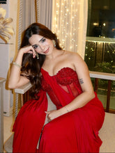 Load image into Gallery viewer, Anassa Red - Label Prerna Mehra
