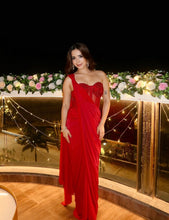 Load image into Gallery viewer, Anassa Red - Label Prerna Mehra
