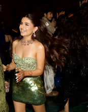 Load image into Gallery viewer, Fish Scale Skirt - Label Prerna Mehra
