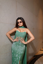 Load image into Gallery viewer, Zenia Green - Label Prerna Mehra
