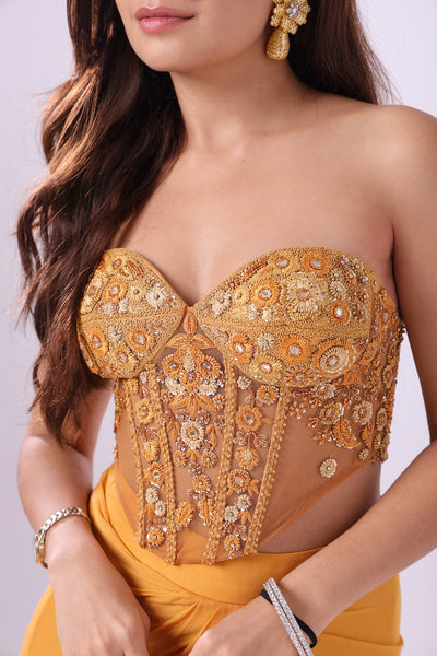 Iraah Yellow - Label Prerna Mehra