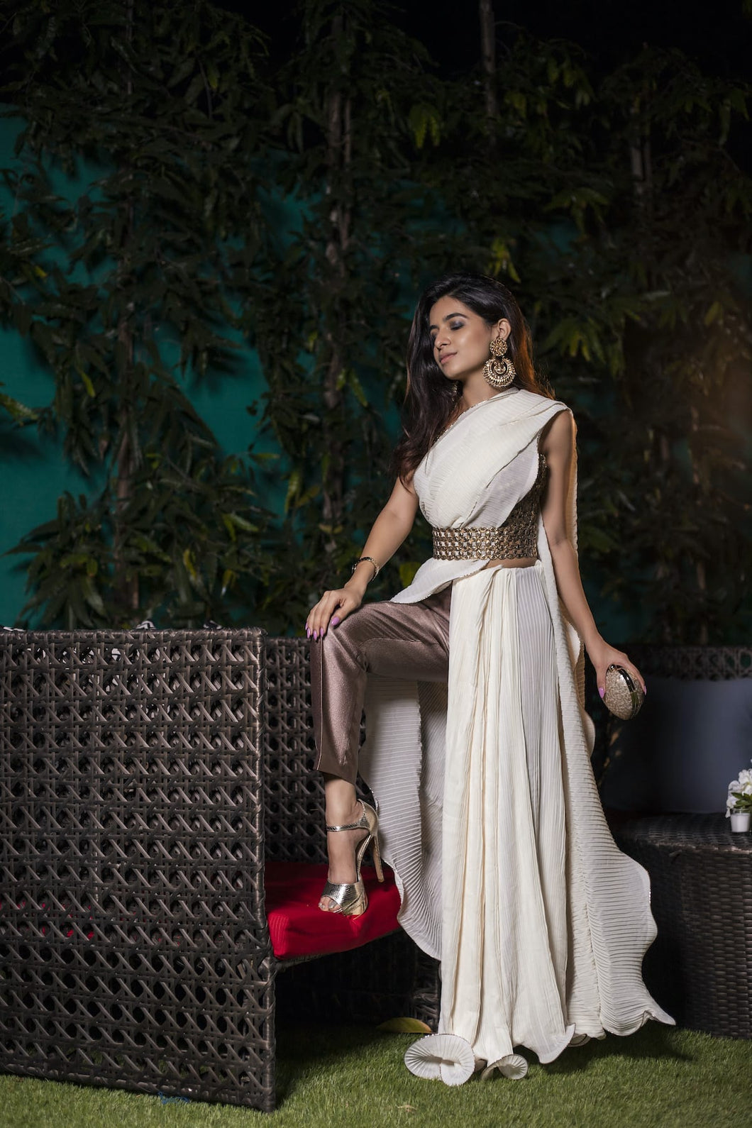 Ready To Wear Sarees - Pre-Stitching Saree Designs Online for Women at Indya